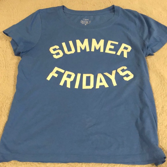J. Crew Tops - J crew collectors tee | aqua blue | Medium J. Crew Tops - J crew collectors tee | aqua blue | Medium